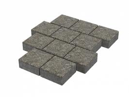  Тротуарная плитка Stellard Квадрат 200х200х60 мм Китайский гранит: внешний вид